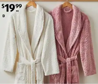 ALDI Women's Plush Robe offer