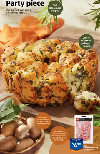 ALDI Berg Truffle Salami 100g offer