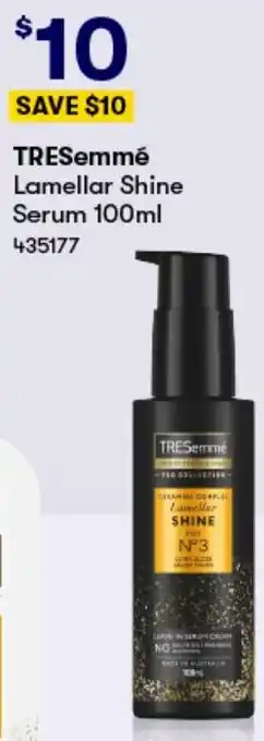 BIG W TRESemmé Lamellar Shine Serum 100ml offer