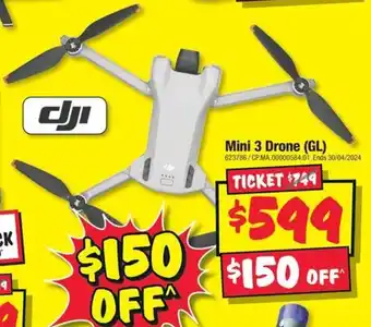 JB Hi-Fi Mini 3 Drone offer