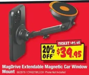 JB Hi-Fi MagDrive Extendable Magnetic Car Window Mount offer