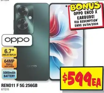 JB Hi-Fi RENO11 F 5G 256GB offer