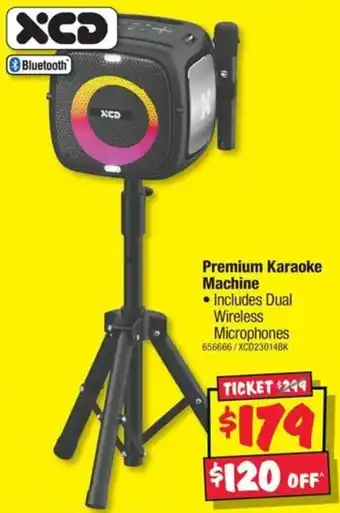 JB Hi-Fi Premium Karaoke Machine offer