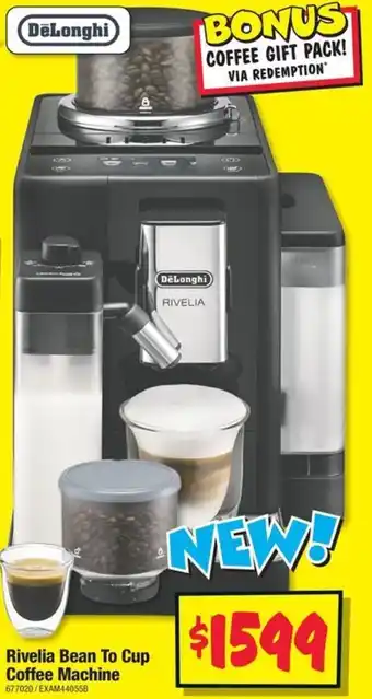 JB Hi-Fi DeLonghi Rivelia Bean To Cup Coffee Machine offer