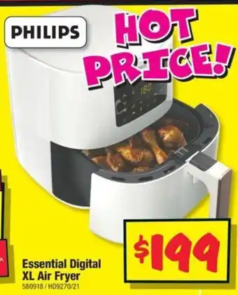JB Hi-Fi PHILIPS Essential Digital XL Air Fryer offer
