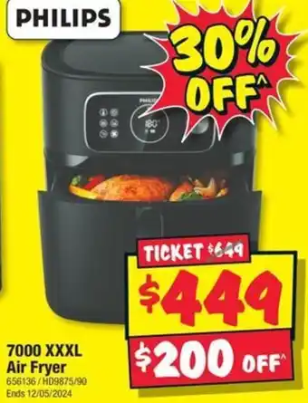 JB Hi-Fi PHILIPS 7000 XXXL Air Fryer offer