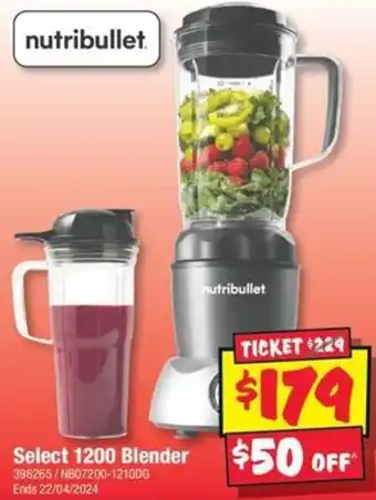 JB Hi-Fi Select 1200 Blender offer