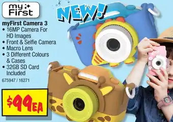 JB Hi-Fi myFirst Camera 3 offer