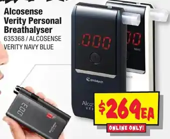 JB Hi-Fi Alcosense Verity Personal Breathalyser offer