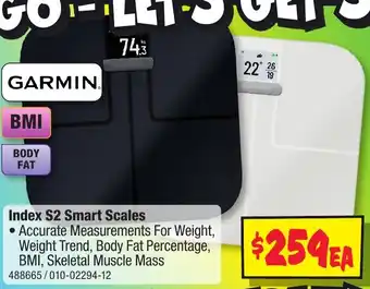 JB Hi-Fi Index S2 Smart Scales offer