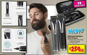 JB Hi-Fi Waterproof Stainless Steel Trimmer offer