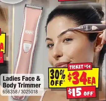 JB Hi-Fi Ladies Face & Body Trimmer offer