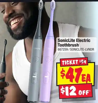 JB Hi-Fi SonicLite Electric Toothbrush offer