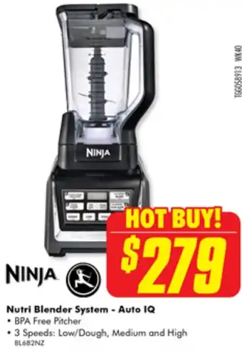 The Good Guys NINJA Nutri Blender System - Auto IQ offer