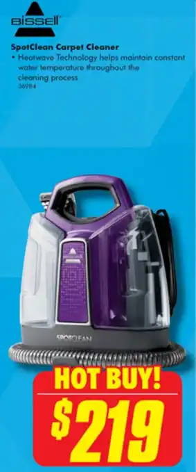 The Good Guys SpotClean Carpet Cleaner offer