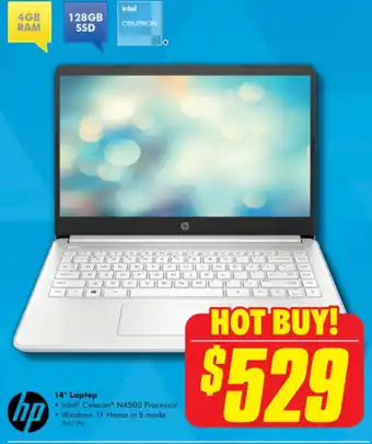 The Good Guys hp 14" Laptop offer