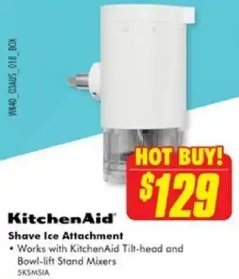 The Good Guys KitchenAid Shave Ice Attachment offer