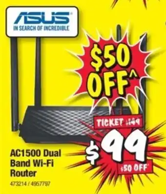 Asus AC1500 Dual Band Wi-Fi Router