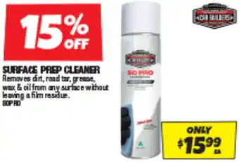 Autobarn SURFACE PREP CLEANER offer