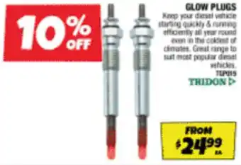 Autobarn GLOW PLUGS offer