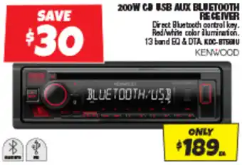 Autobarn 200W C USB AUX BLUETOOTH RECEIVER offer