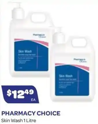 Health Save PHARMACY CHOICE Skin Wash 1 Litre offer