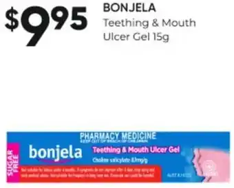 Super Pharmacy BONJELA Teething & Mouth Ulcer Gel 15g offer