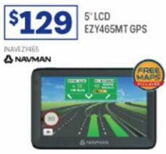 Officeworks Navman 5" LCD EZY465MT GPS offer