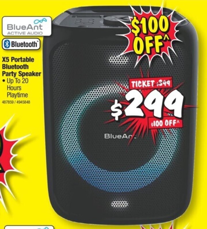 Blueant x5 party online speaker