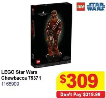 Mr Toys LEGO Star Wars Chewbacca offer