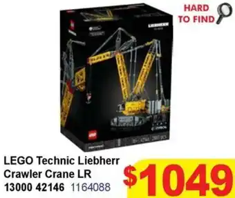 Mr Toys LEGO Technic Liebherr Crawler Crane LR 13000 offer