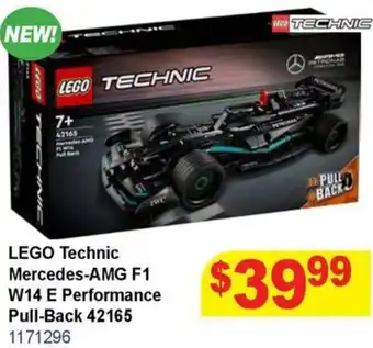 Mr Toys LEGO Technic Mercedes-AMG F1 W14 E Performance Pull-Back offer