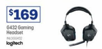 Officeworks Logitech G432 Gaming Headset offer