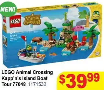 Mr Toys LEGO Animal Crossing Kapp'n's Island Boat Tour offer