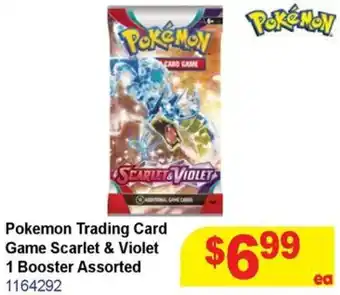 Mr Toys Pokemon Trading Card Game Scarlet & Violet 1 Booster offer