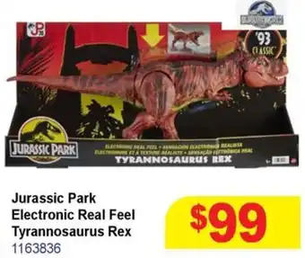 Mr Toys Jurassic Park Electronic Real Feel Tyrannosaurus Rex offer