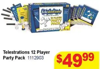 Mr Toys Telestrations 12 Player Party Pack offer