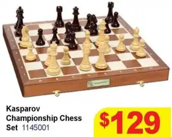 Mr Toys Kasparov Championship Chess Set offer