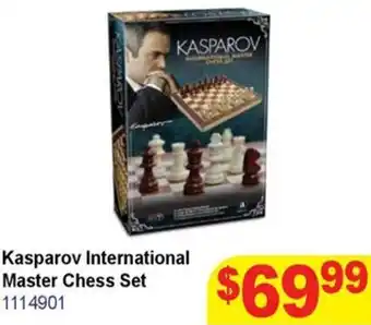 Mr Toys Kasparov International Master Chess Set offer