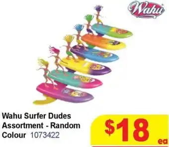 Mr Toys Wahu Surfer Dudes Assortment - Random Colour offer