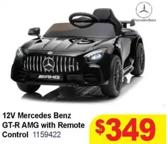 Mr Toys 12V Mercedes Benz GT-R AMG with Remote Control offer