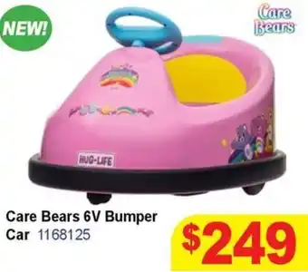 Mr Toys Care Bears 6V Bumper Car offer