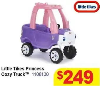 Mr Toys Little Tikes Princess Cozy Truck offer