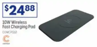 Officeworks 10W Wireless Fast Charging Pad offer