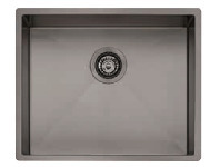 The Good Guys Oliveri Spectra Single Bowl Sink - Gunmetal offer