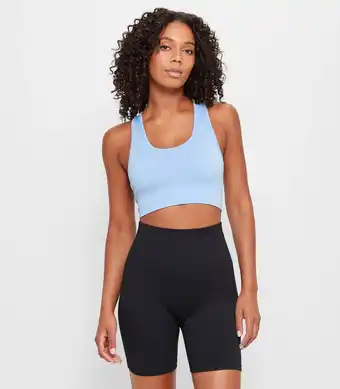 Target Active Harmony Seamfree Crop Top - Ice Blue offer