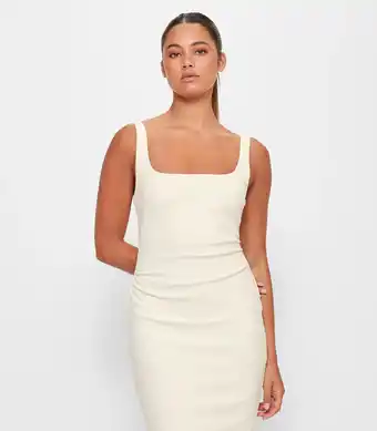 Target Gathered Side Midi Dress - Lily Loves offer