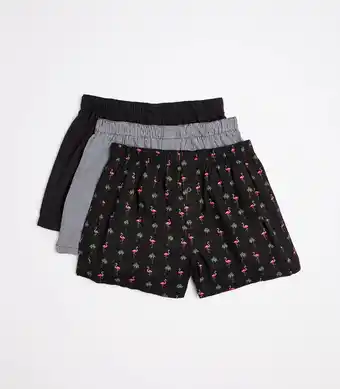 Target Maxx 3 Pack Woven Boxers - Flamingo offer