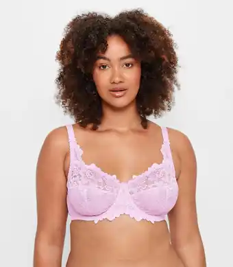Target Fuller Figure Cup Soft Lace Underwire Bra offer