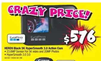 JB Hi-Fi HERO9 Black 5K HyperSmooth 3.0 Action Cam offer